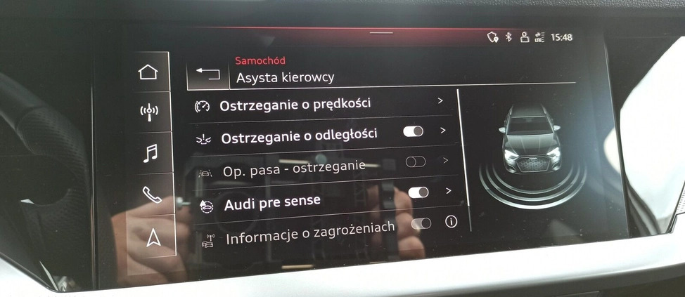 Audi A3 cena 139900 przebieg: 29000, rok produkcji 2023 z Oleśnica małe 436